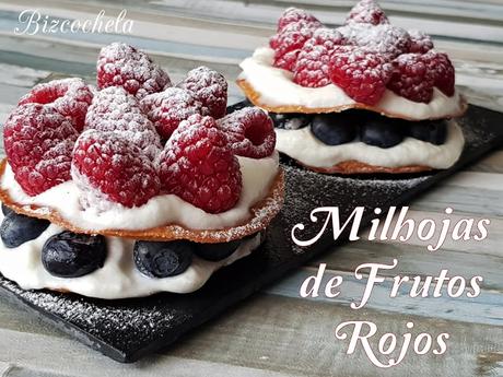 MILHOJAS FÁCIL DE FRUTOS ROJOS