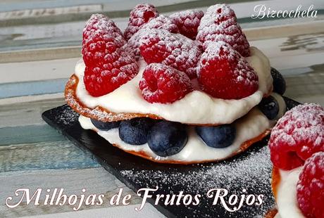 MILHOJAS FÁCIL DE FRUTOS ROJOS