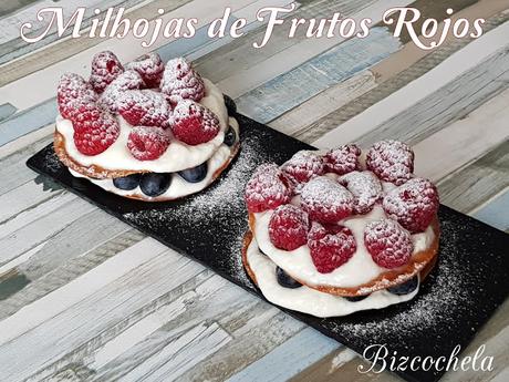 MILHOJAS FÁCIL DE FRUTOS ROJOS