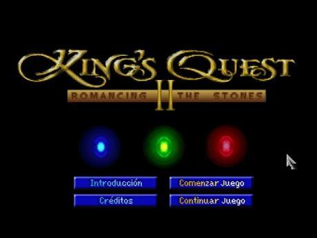 King’s Quest II: Romancing the Stones de PC traducido al español