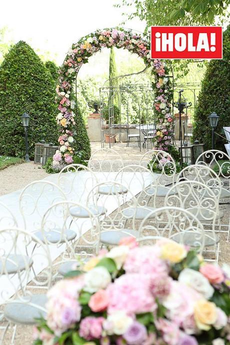 La romántica boda de Clara Alonso en el Palacio de Aldovea