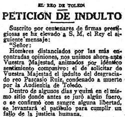 1917: Pascasio, el sacristán parricida que conmovió a políticos e intelectuales