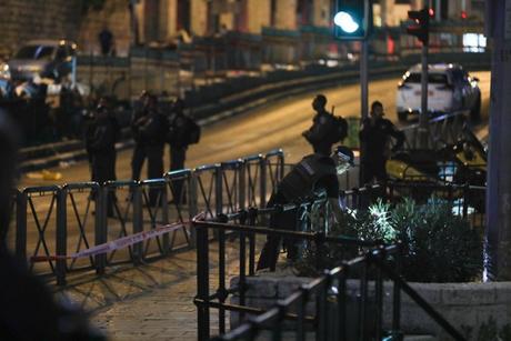 Jerusalem tras el ultimo atentado terrorista palestino.