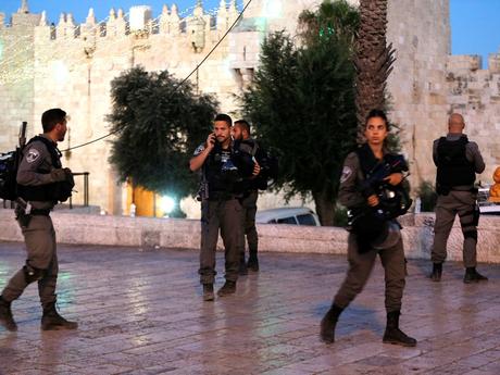 Jerusalem tras el ultimo atentado terrorista palestino.
