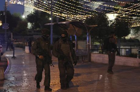 Jerusalem tras el ultimo atentado terrorista palestino.