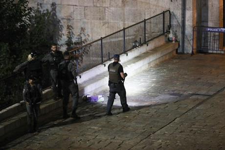 Jerusalem tras el ultimo atentado terrorista palestino.