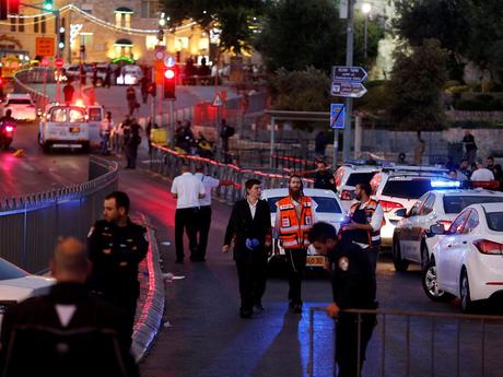 Jerusalem tras el ultimo atentado terrorista palestino.