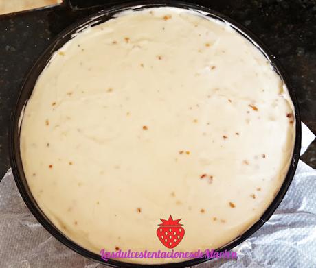 Tarta Mousse de Crema Pastelera y Almendras