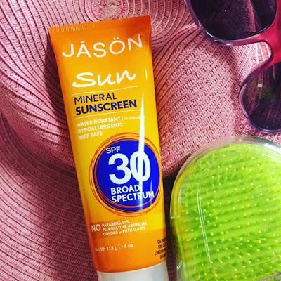 cosmética natural, protector solar, protector solar mineral, sun, sunscreen, mineral sunscremm, jason, broad spectrum, water reesistant, hypoallergenic, reef safe, bio,