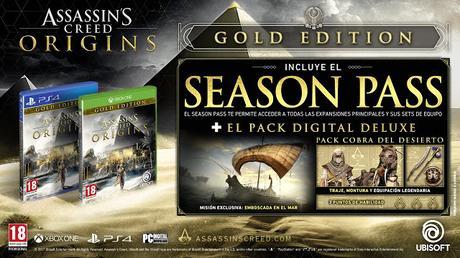 Las Ediciones Especiales de Assassin's Creed Origins
