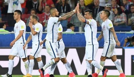 Chile ganó 2-0 a Camerún en la Copa Confederaciones 2017