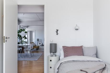 salón nórdico piso sueco estilo escandinavo distribución abierta diáfano decoración nórdica cocina abierta blog decoracion interiores 