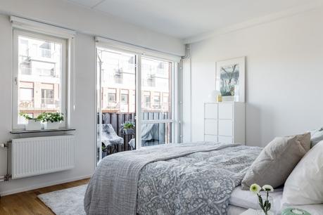 salón nórdico piso sueco estilo escandinavo distribución abierta diáfano decoración nórdica cocina abierta blog decoracion interiores 