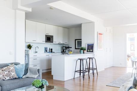 salón nórdico piso sueco estilo escandinavo distribución abierta diáfano decoración nórdica cocina abierta blog decoracion interiores 