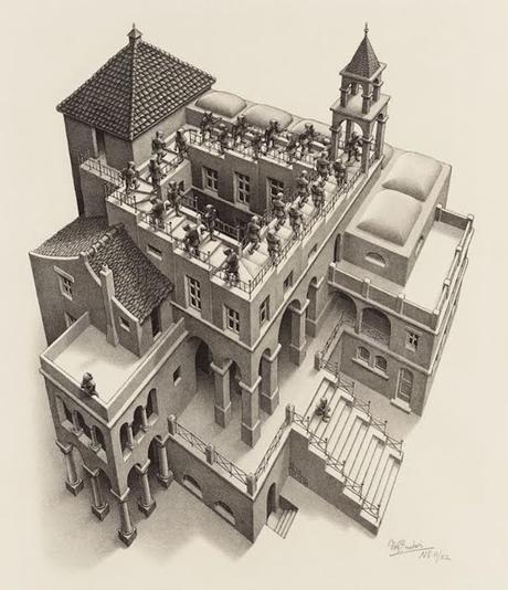 Sobreviviendo horno madrileño. exposición Escher restaurante 