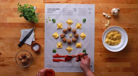 IKEA lanza pósters con instrucciones para cocinar