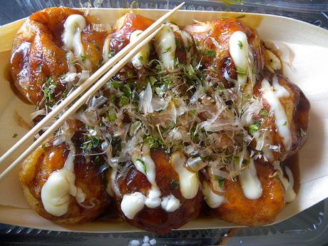 Takoyaki, bolitas de pulpo