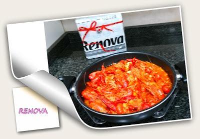 CANGREJOS DE RIÓ CON SALSA PICANTE