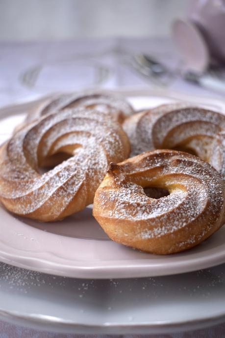 French Crullers (al horno).