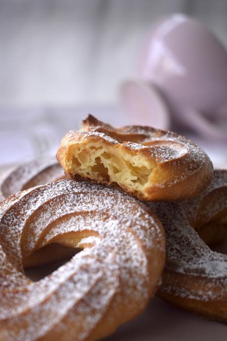 French Crullers (al horno).