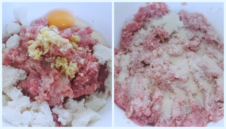 Estofado de albóndigas con patatas (paso a paso).