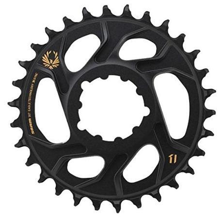 Sram Eagle X-Sync 34T Direct Mount Off-Set Boost aluminio 12-speed Cadena Ring – Negro, 3 mm, Unisex, Eagle, dorado