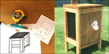 Contenedor para guardar comida de perro