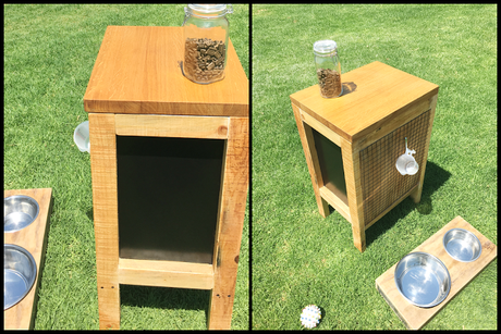 Contenedor para guardar comida de perro