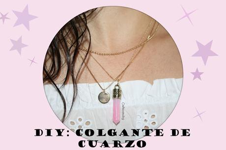 Diy colgantes de cuarzo