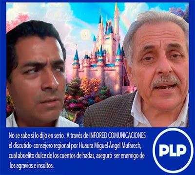 Miguel Ángel Mufarech: EL CONSEJERO DE YAUYOS YA ME FUE A PEDIR DISCULPAS.HASTA DERRAMO LAGRIMAS…