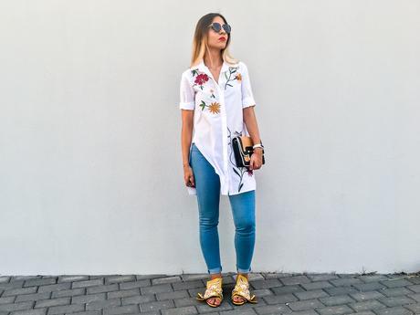 MAXY EMBROIDERY SHIRT