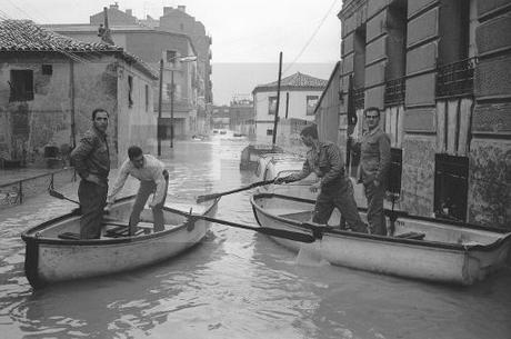 Fotos antiguas: Inundaciones en Madrid (1966)