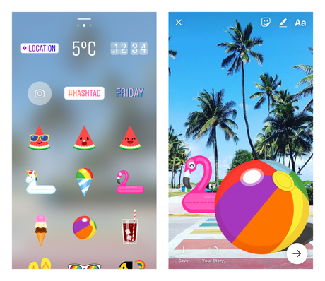 Instagram anunció nuevos stickers