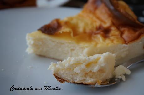 Tarta de queso sin azúcar