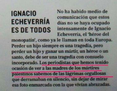 Inmoral comparación, sra. Rigalt