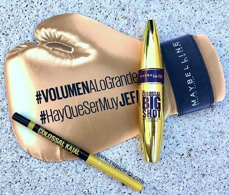 Máximo Volumen en los Ojos con The Colossal Big Shot y Kajal de Maybelline NY