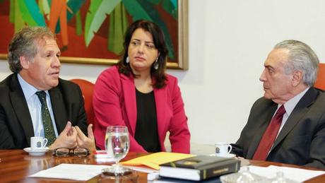 Resultado de imagen de Temer + Almagro