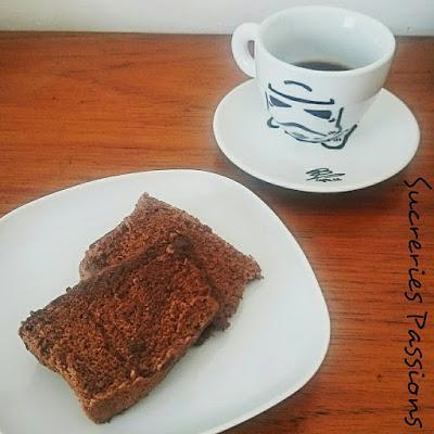 Chiffon Cake de Chocolate y Café Sin Gluten