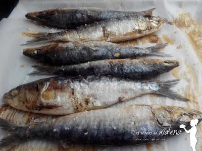 Sardinas asadas al horno