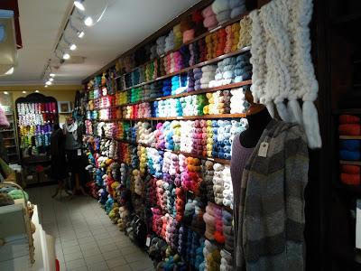 Tiendas de lanas de Dinamarca (y encuetros inesperados)