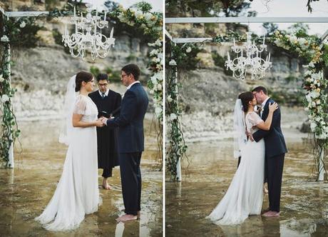 Una original boda sobre el agua: Lauren y Andrew