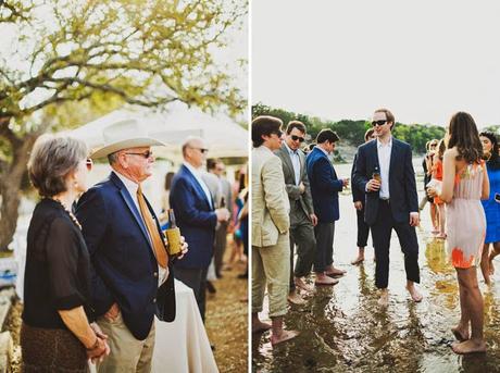 Una original boda sobre el agua: Lauren y Andrew