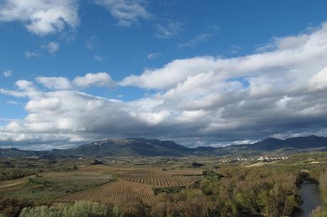 Desde Briones tras la lluvia del 11 de abril de 2013