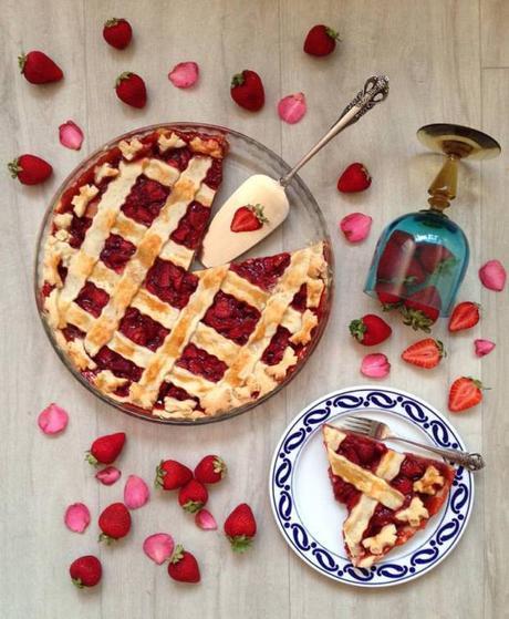 Strawberry pie Strawberry pie