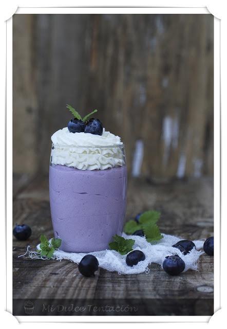 Mousse de Arándanos