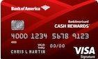 tarjeta bank america cash rewards