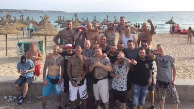 Los Hammerskin, los nazis más peligrosos del mundo, declaran Mallorca “protectorado alemán”.