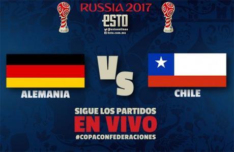 Ver Partido Chile vs Alemania EN VIVO Gratis Por Internet Hoy 22/06/2017