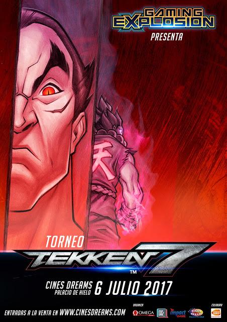 Cines Dreams. Torneo Tekken 7 - 6 de julio 2017