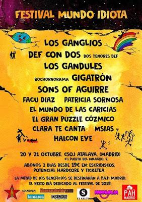 Mundo Idiota 2017: Los Ganglios, Def Con Dos, Los Gandules, Gigatrón, Sons of Aguirre...